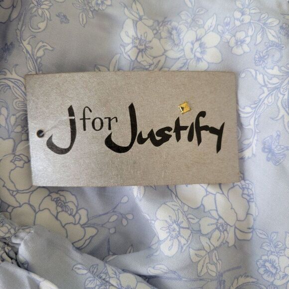 J For Justify Floral Mini Peasant Dress (Size 3X) - Picture 7 of 8